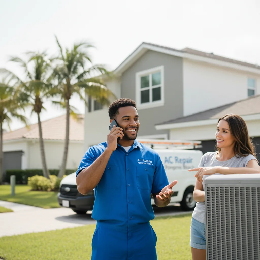 AC Repair Pompano Beach customer support in Devine